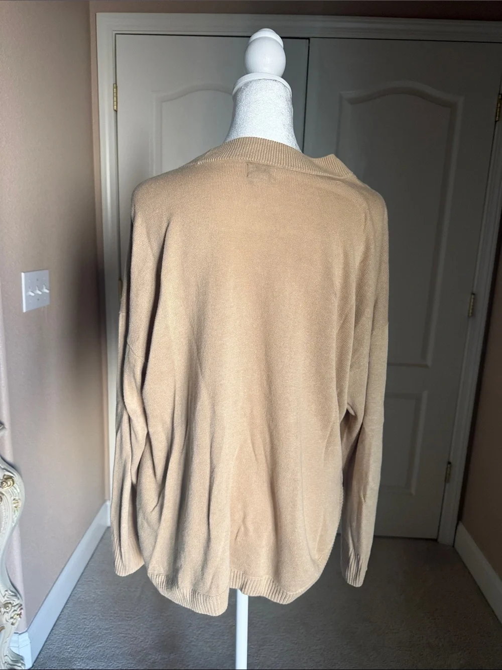 Jcrew Light Camel Crewneck Sweater